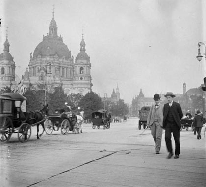 Berlin. Berliner Dom, vers 1902. Photographie de Paul Lhuillier (1860-1943)