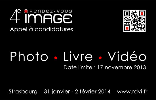 4e RDV•I, Appel à candidatures : Photo - Livre - Vidéo