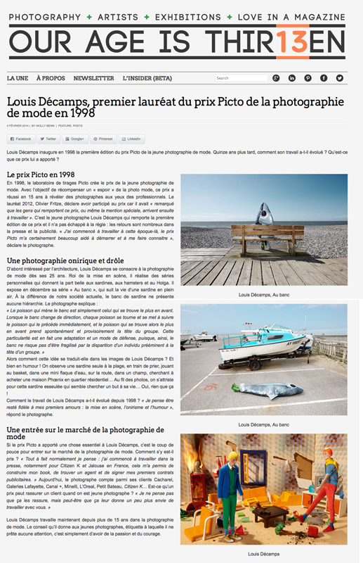 Our Age is 13, 5 février 2014