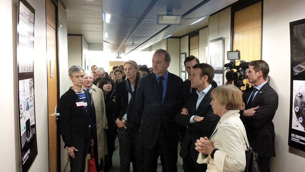 Thierry Bouët et Emmanuel Macron