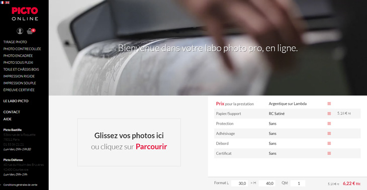 Le nouveau site Picto Online