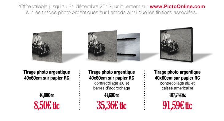 Offre valable uniquement sur Picto Online